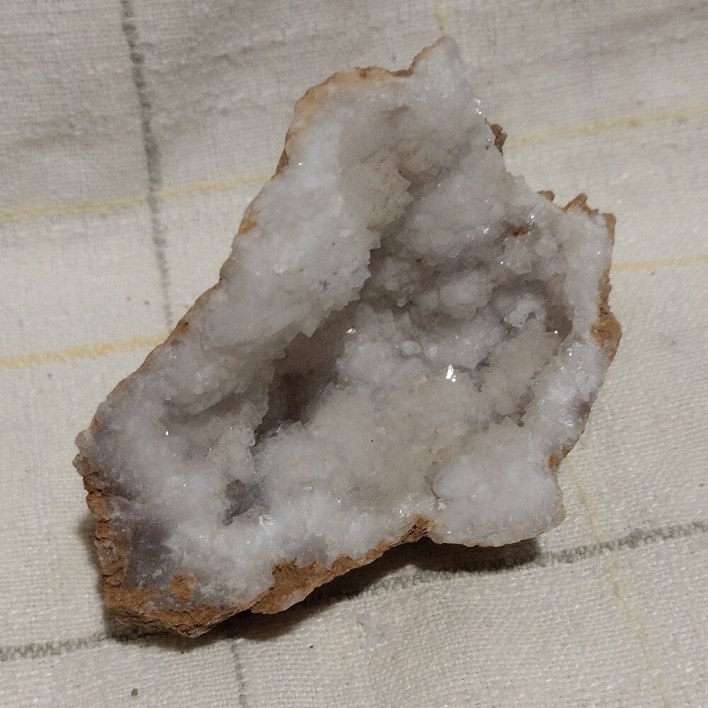 Calcite Quartz Crystal Geode - Picture 16 of 16